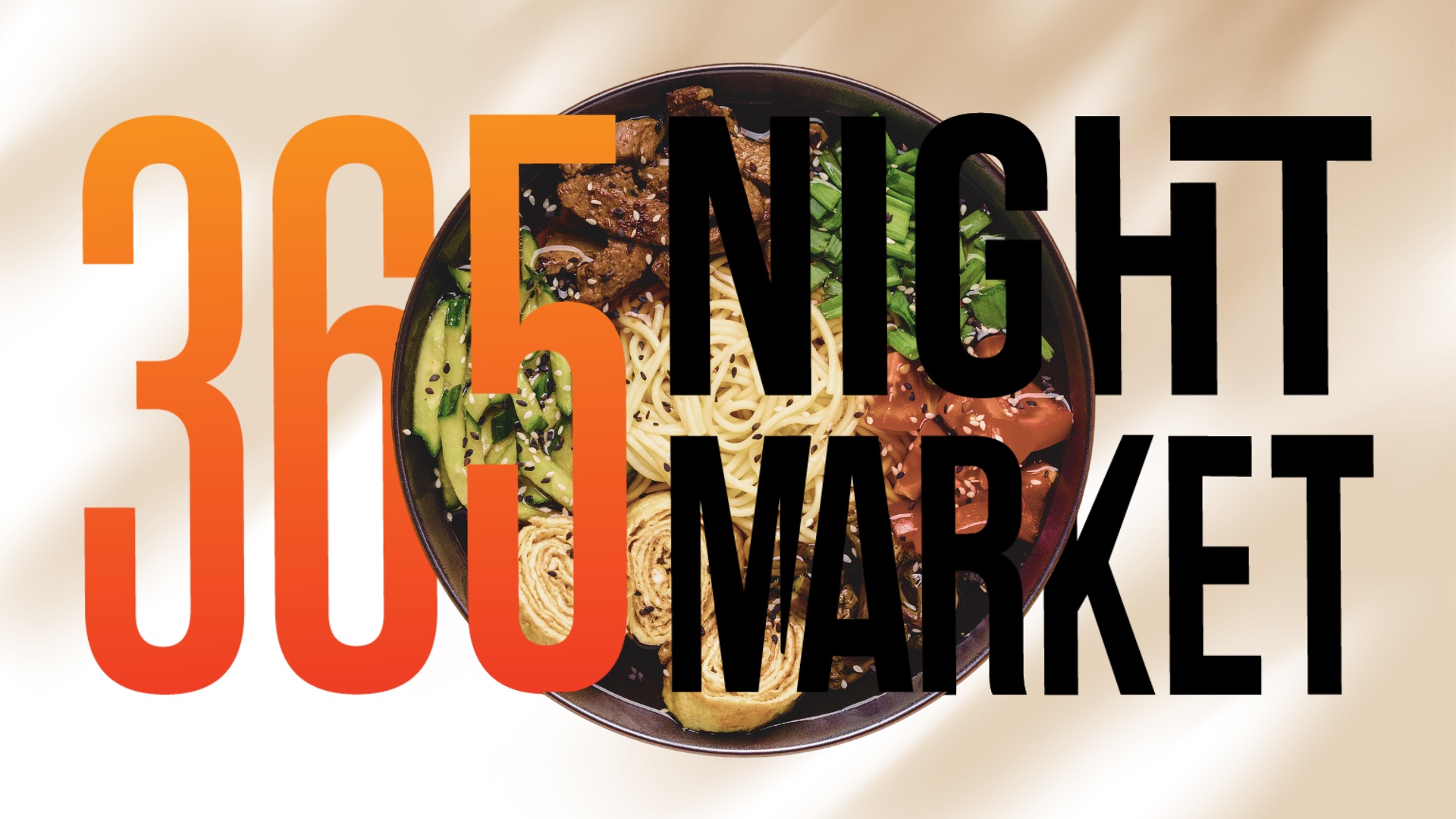 365 Night Market San Jose festival promotional art.