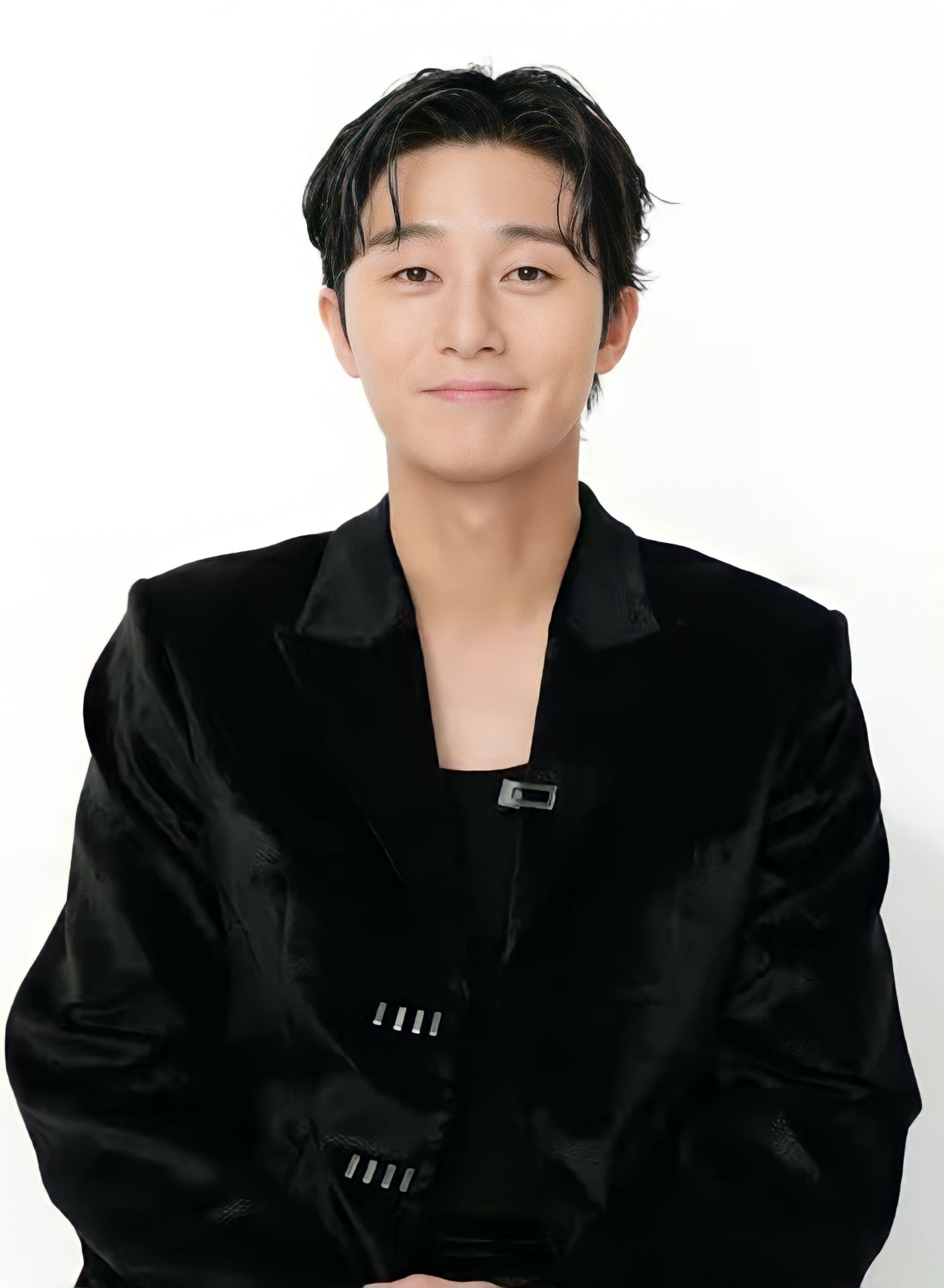 Park Seo-joon in a Marie Claire Korea still.
