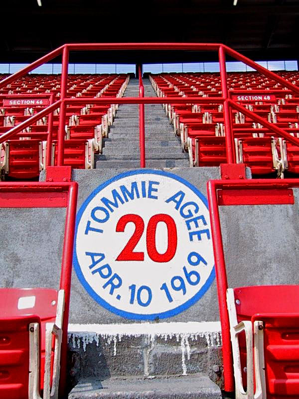 Context image: baseball stadium seating.