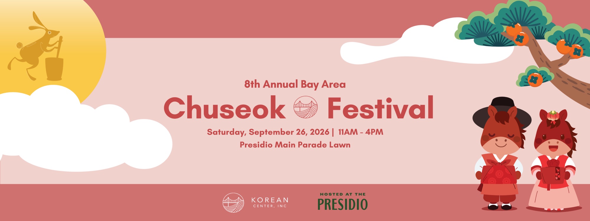 Bay Area Chuseok Festival 2026 web banner.