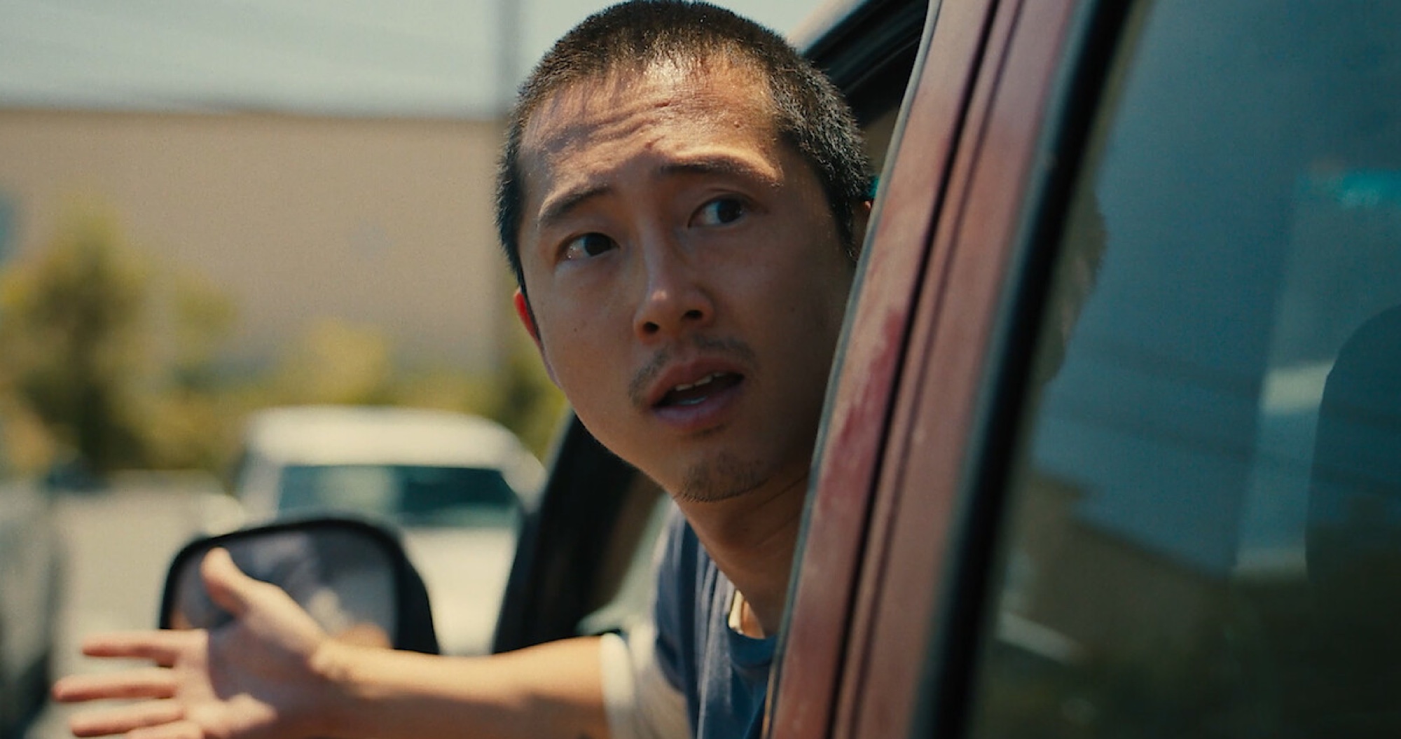Steven Yeun as Danny Cho in Netflix series Beef.