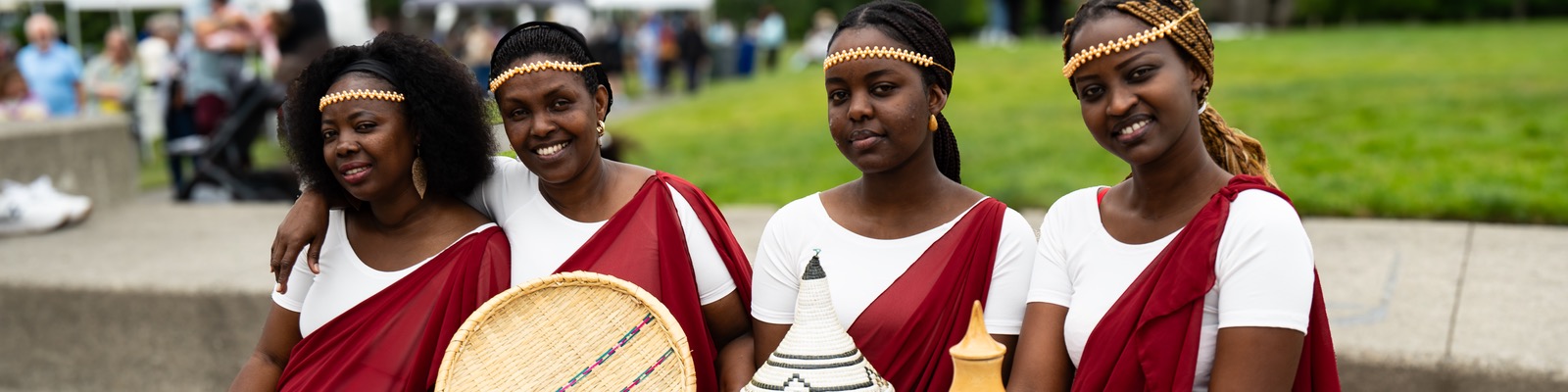 Promotional image for Bellevue International Festival 2026 at Crossroads Park.