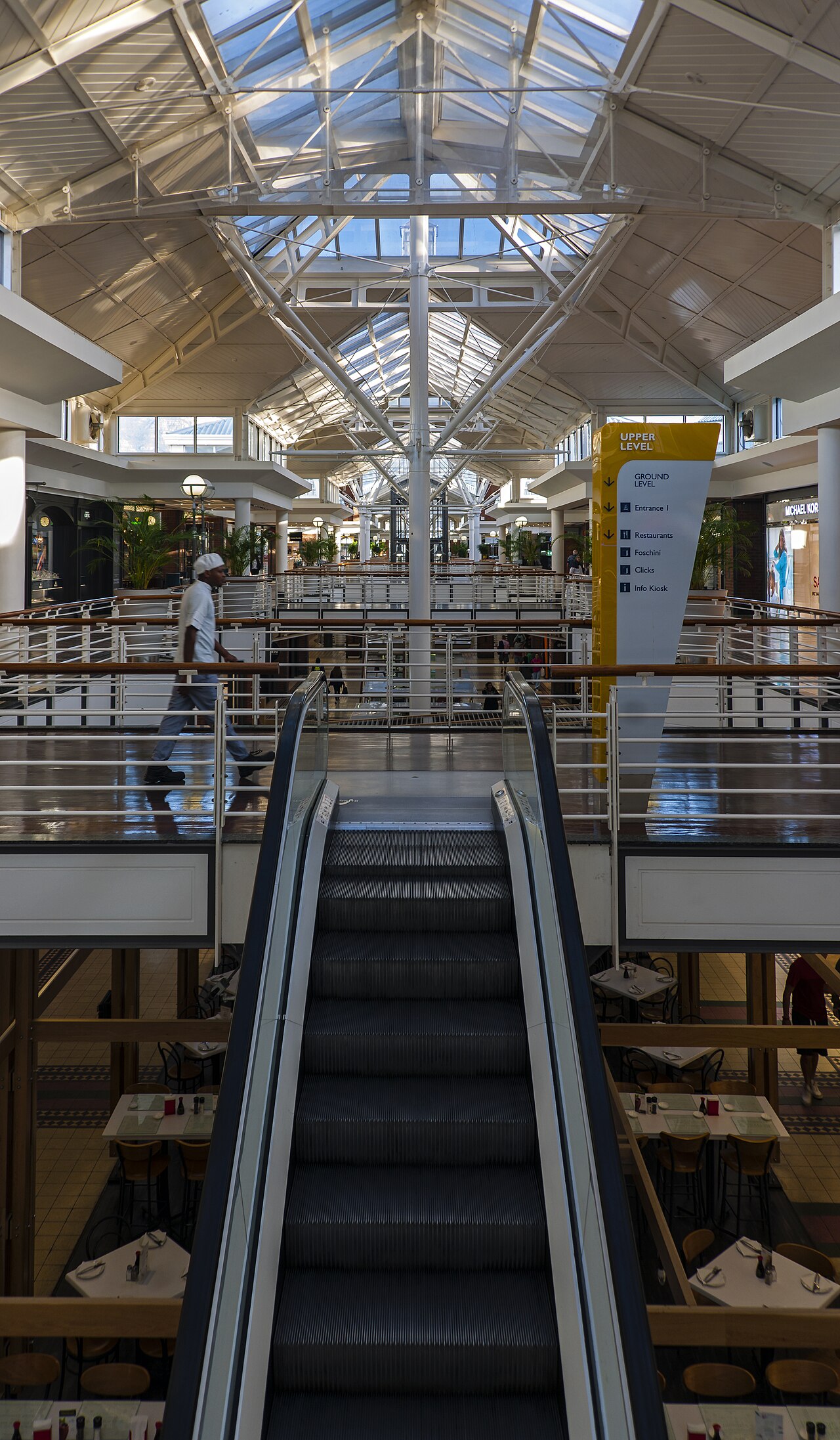 Context image: shopping mall interior.