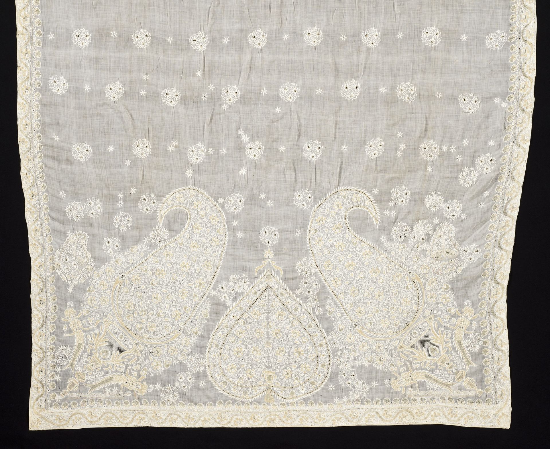 Woman's wrapped garment (sari), LACMA collection