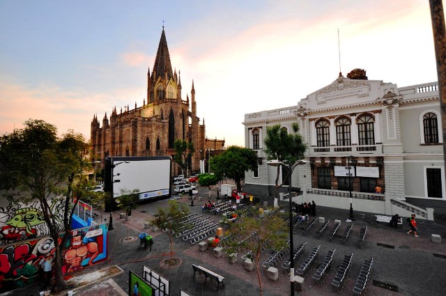 Context image: film festival screening audience.