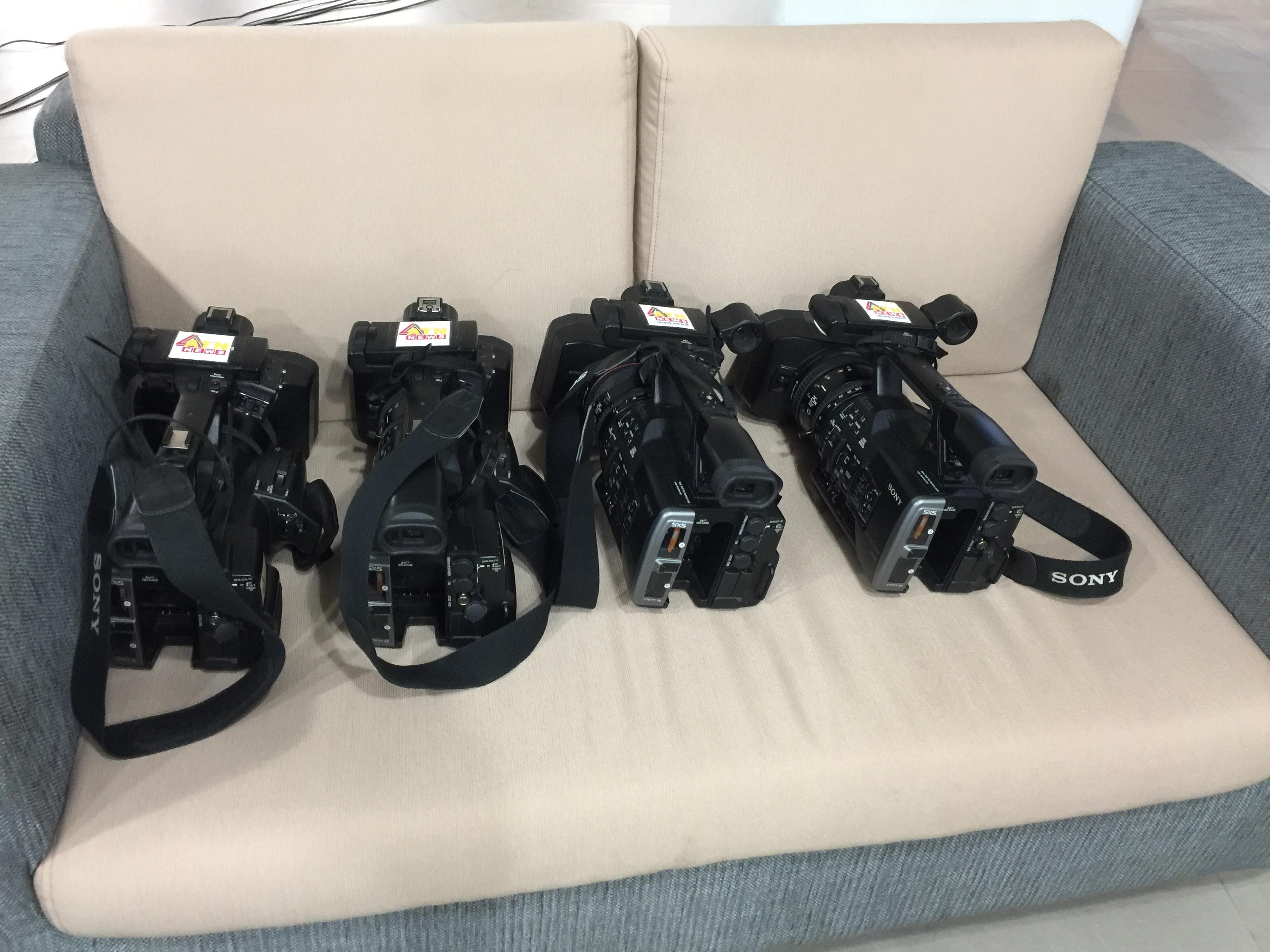 Context image: video camera on a production setup.