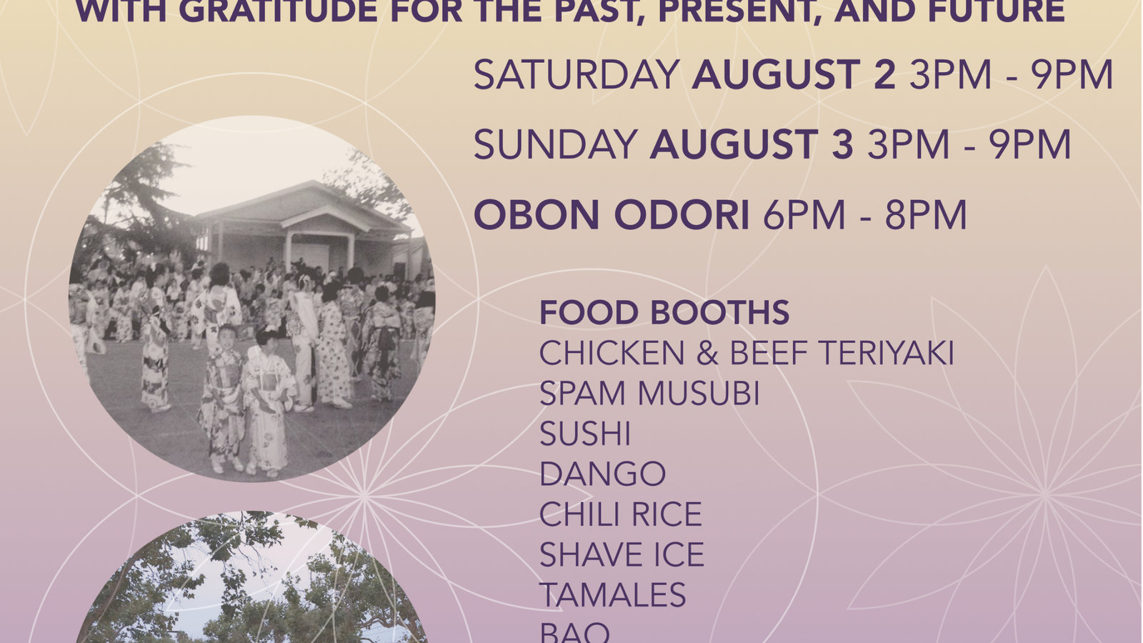 Gardena Buddhist Church Obon Festival 2026 promotional photo.