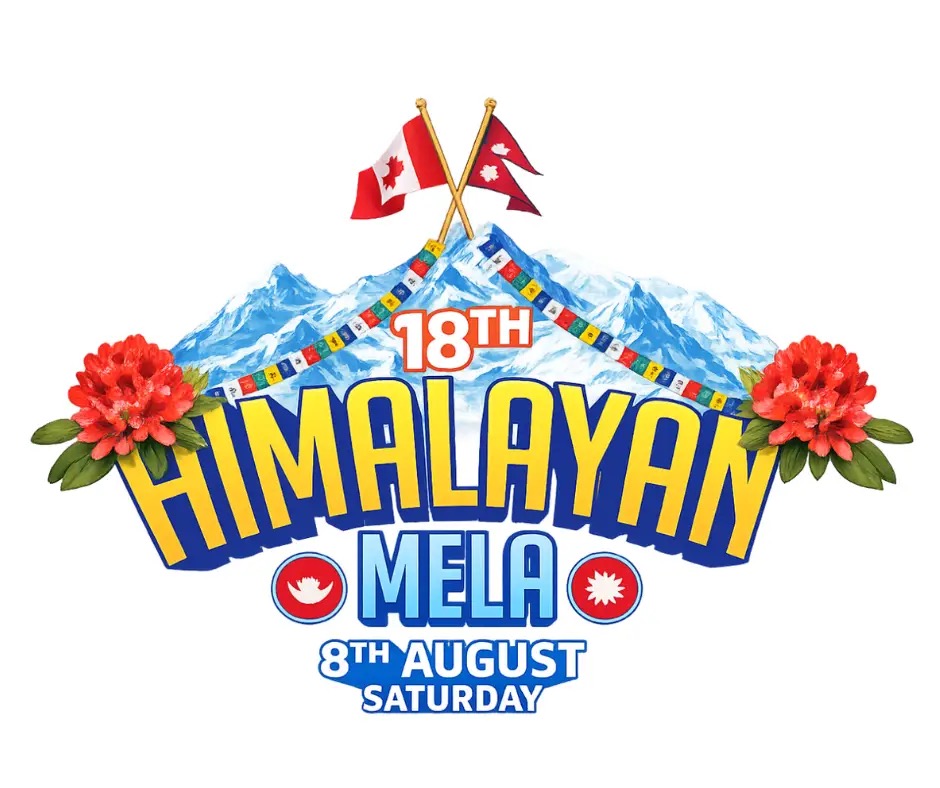 Himalayan Mela promotional image from Nepalese Canadian Community Services.