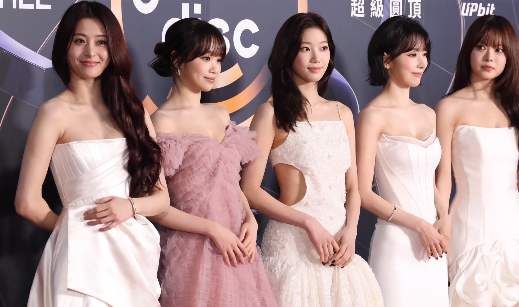 LE SSERAFIM at the 2026 Golden Disc Awards.