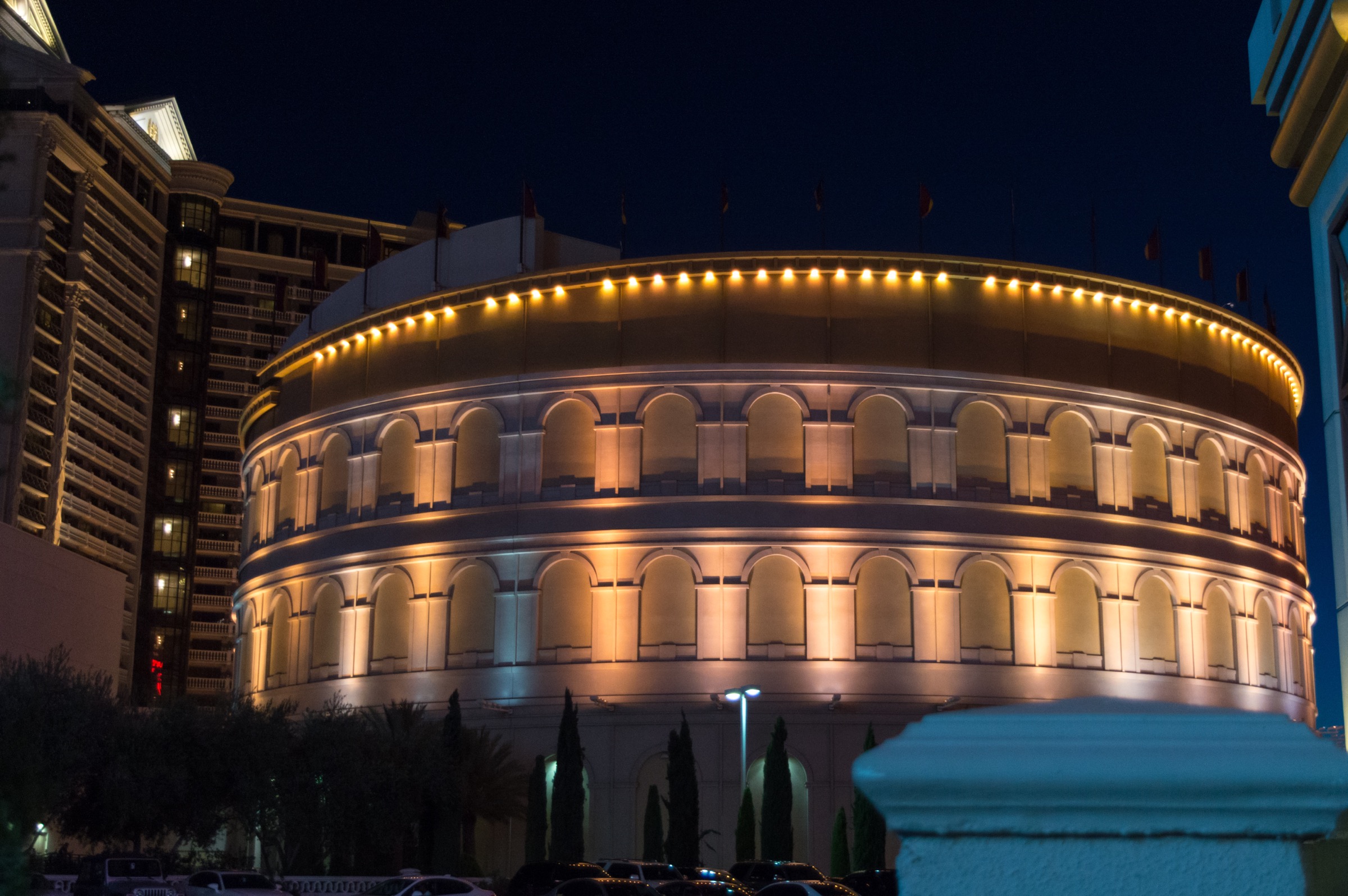 Context image: The Colosseum at Caesars Palace in Las Vegas.