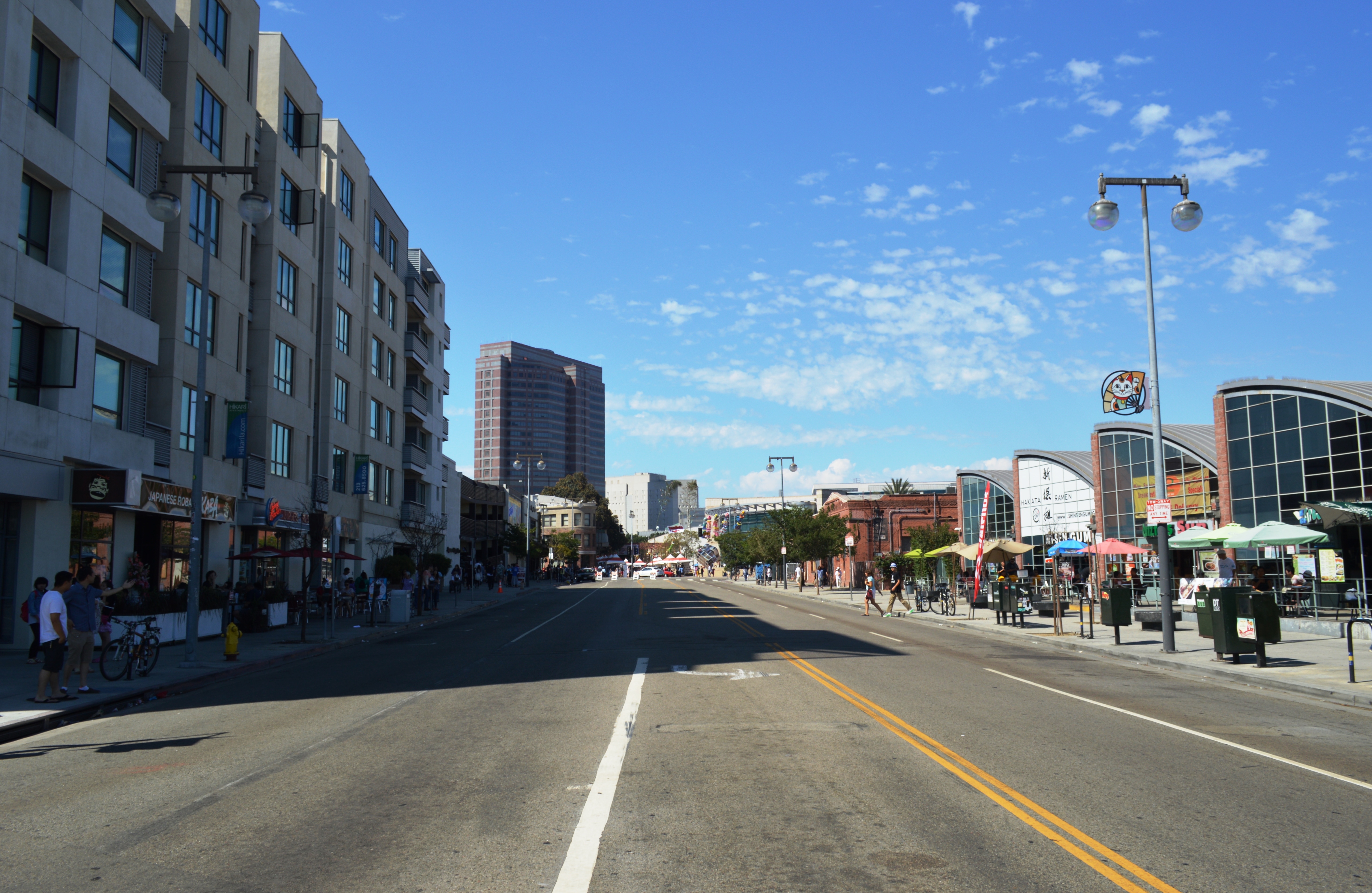 Nisei Week Festival parade and celebration in Little Tokyo, Los Angeles.