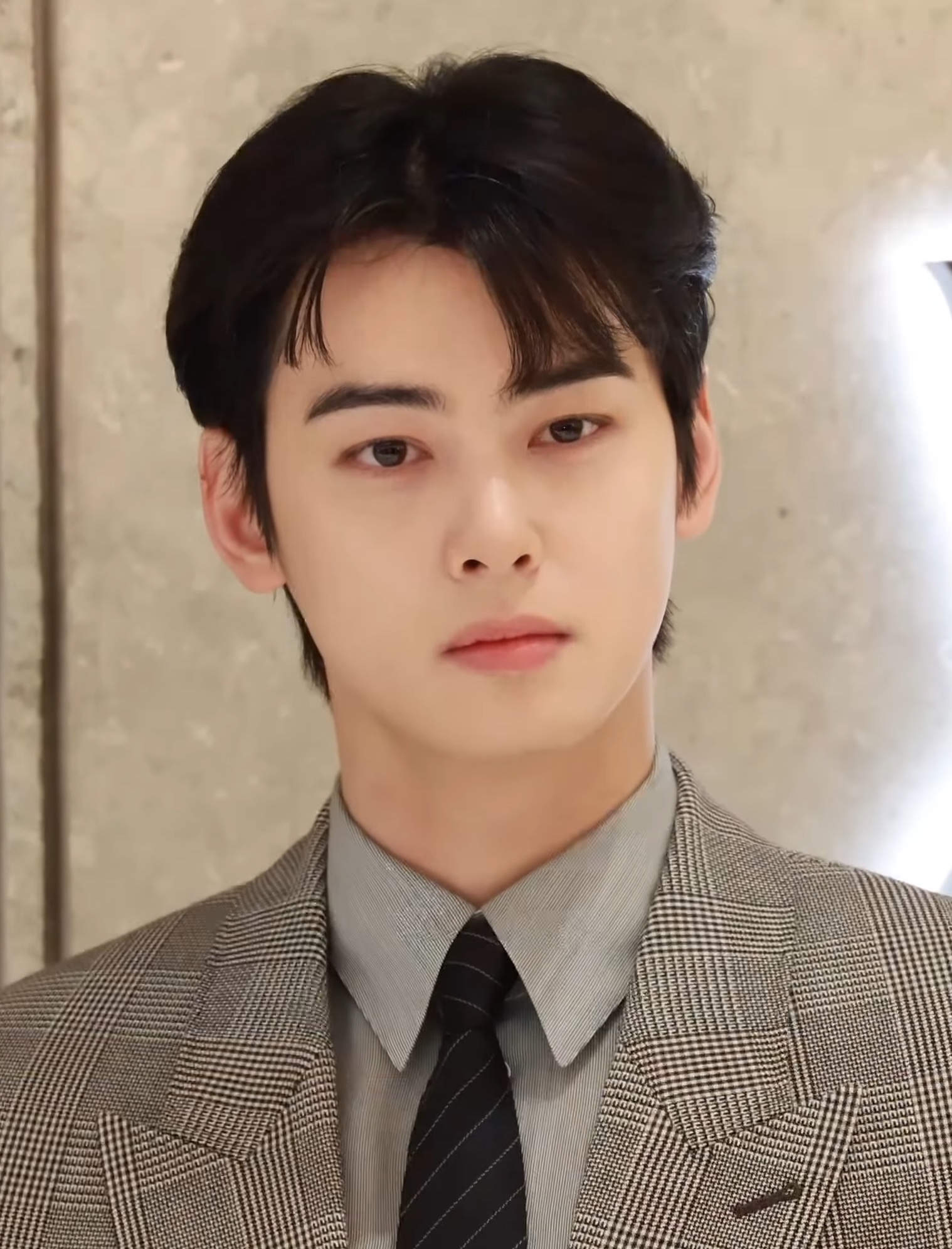 Cha Eun-woo at a public appearance in March 2025.