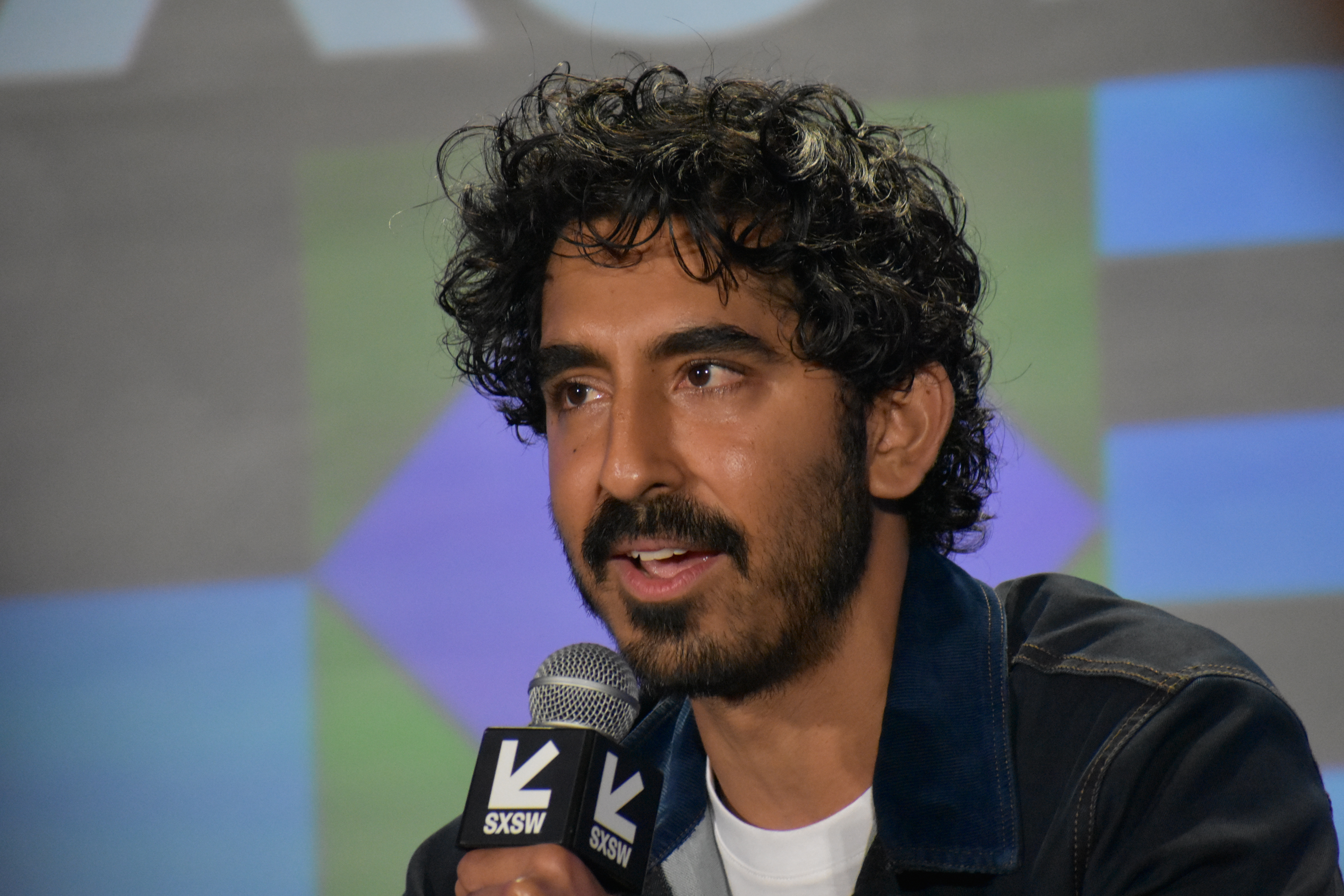 Dev Patel at SXSW 2024 for Monkey Man.