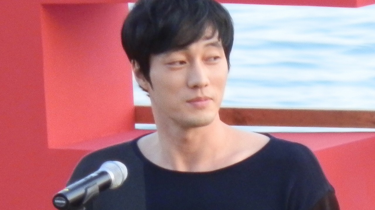 So Ji-sub at the 2011 Busan International Film Festival.