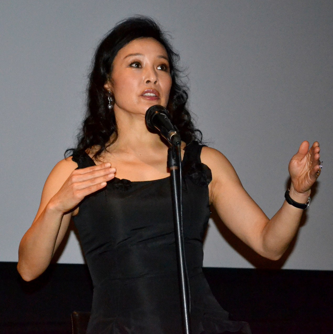 Joan Chen at a public appearance in 2012.