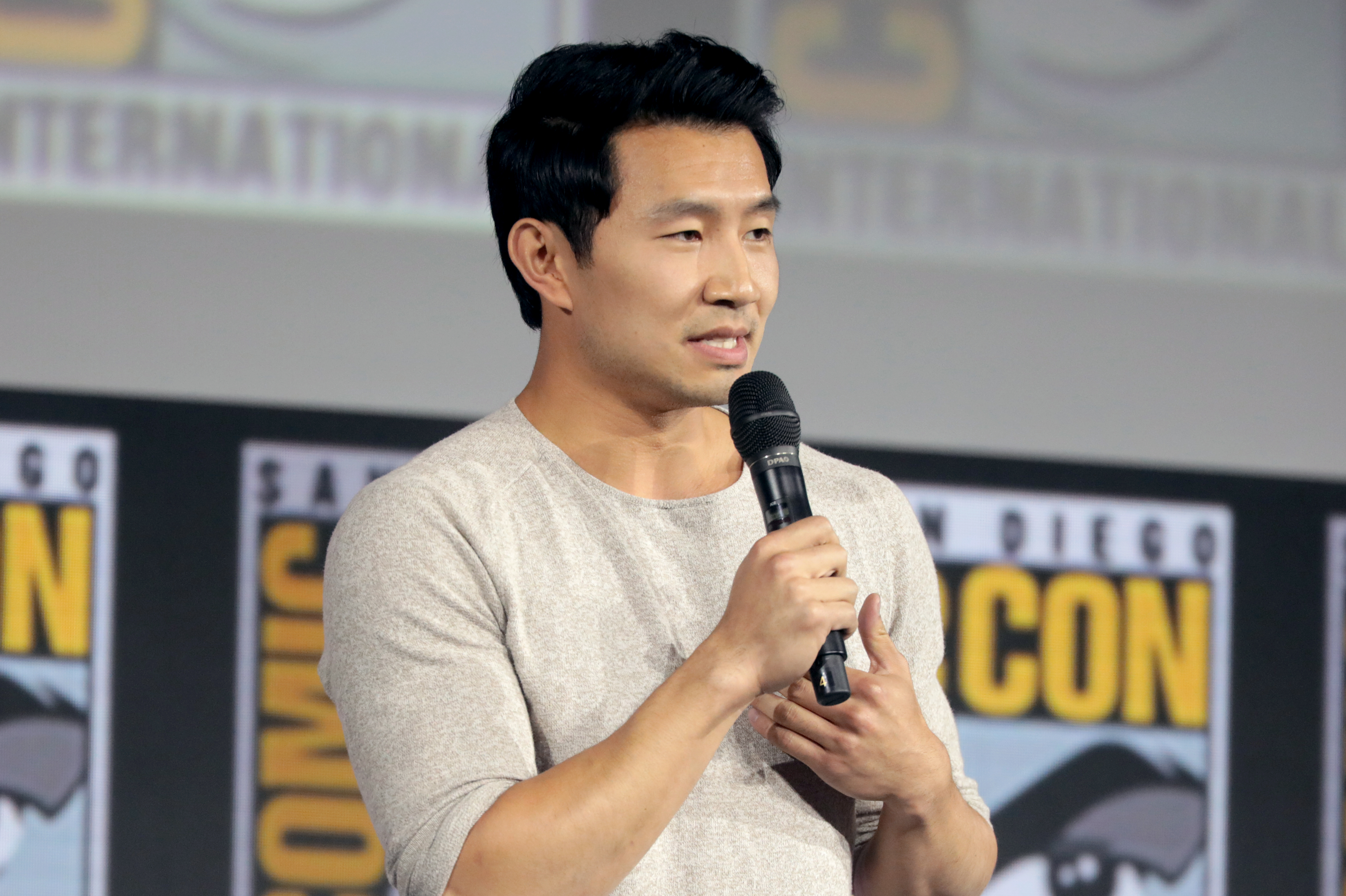 Simu Liu at a fan convention appearance in 2019.