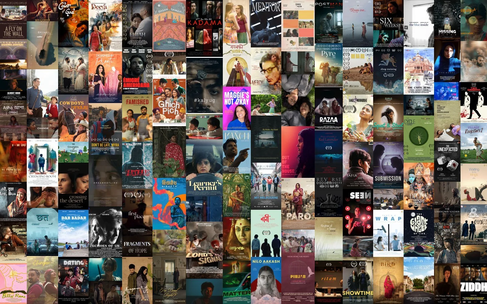 Chicago South Asian Film Festival poster art.