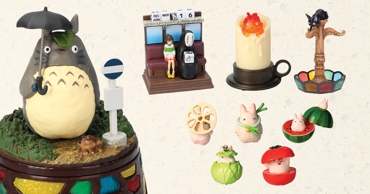 Totoro at the Donguri Republic Studio Ghibli pop-up store in Torrance.