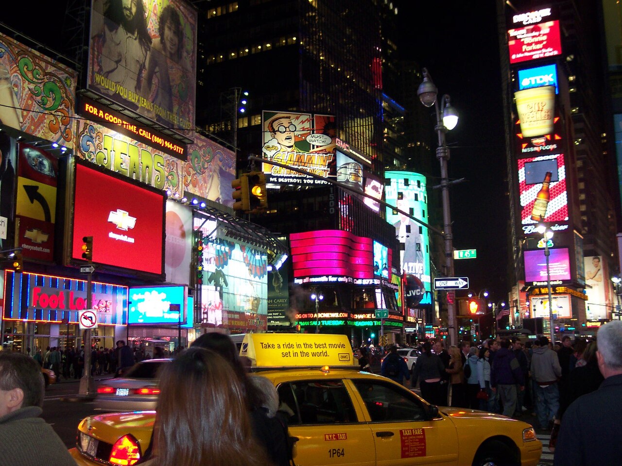 Context image: urban out-of-home advertising.
