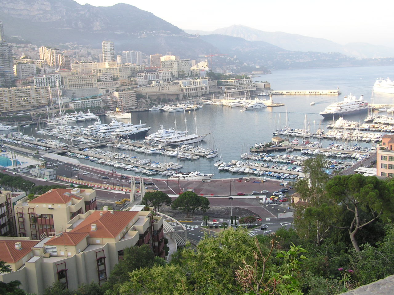 Context image: Monaco Riviera harbour.