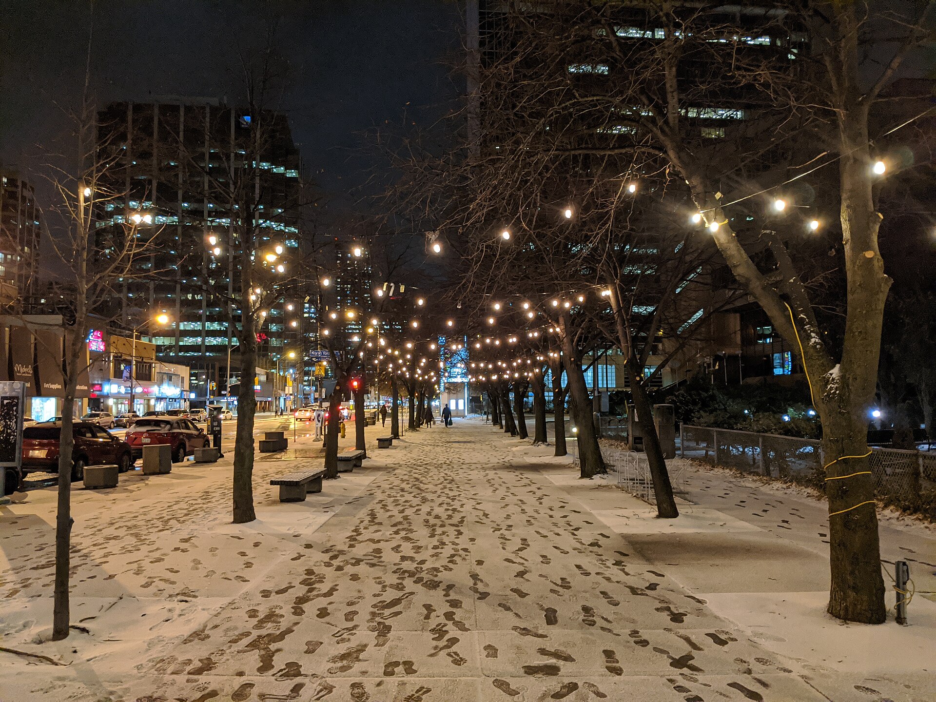 Mel Lastman Square plaza in North York, Toronto.