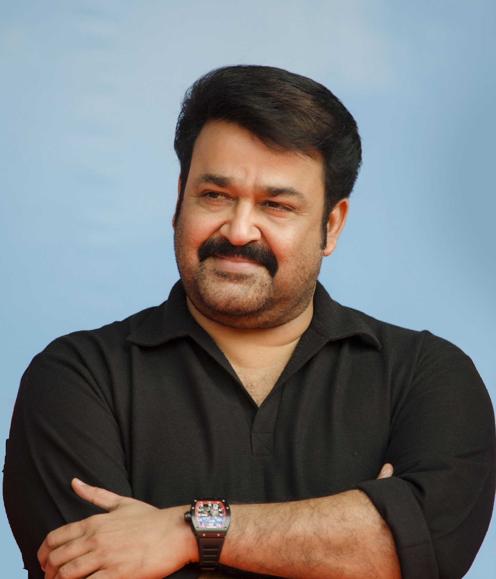 Mohanlal at a public appearance; he stars in Drishyam 3 on Prime Video.